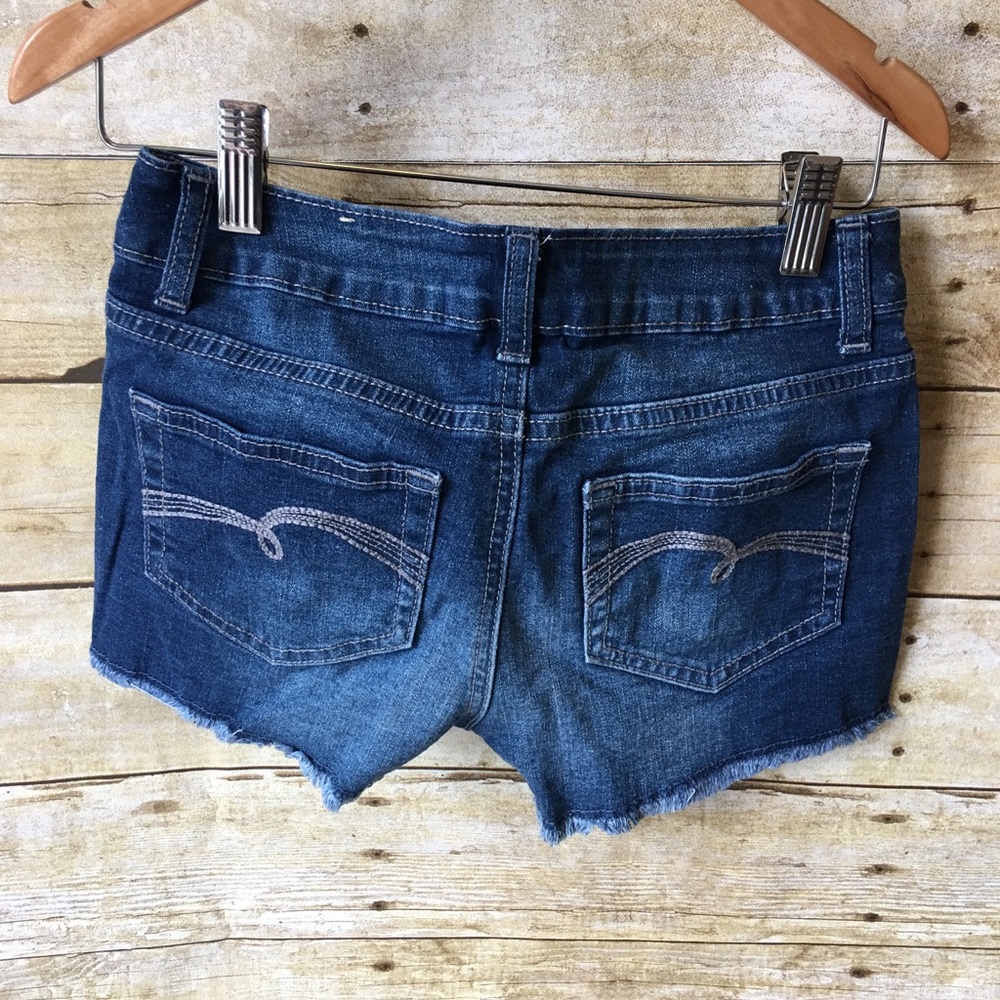 Justice Girls Jean Shorts Size 10